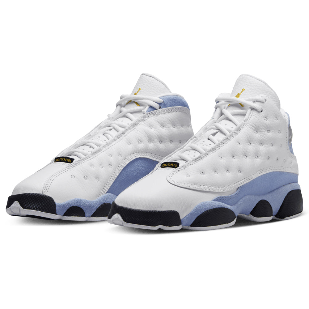 Jordan 13 blue and grey best sale