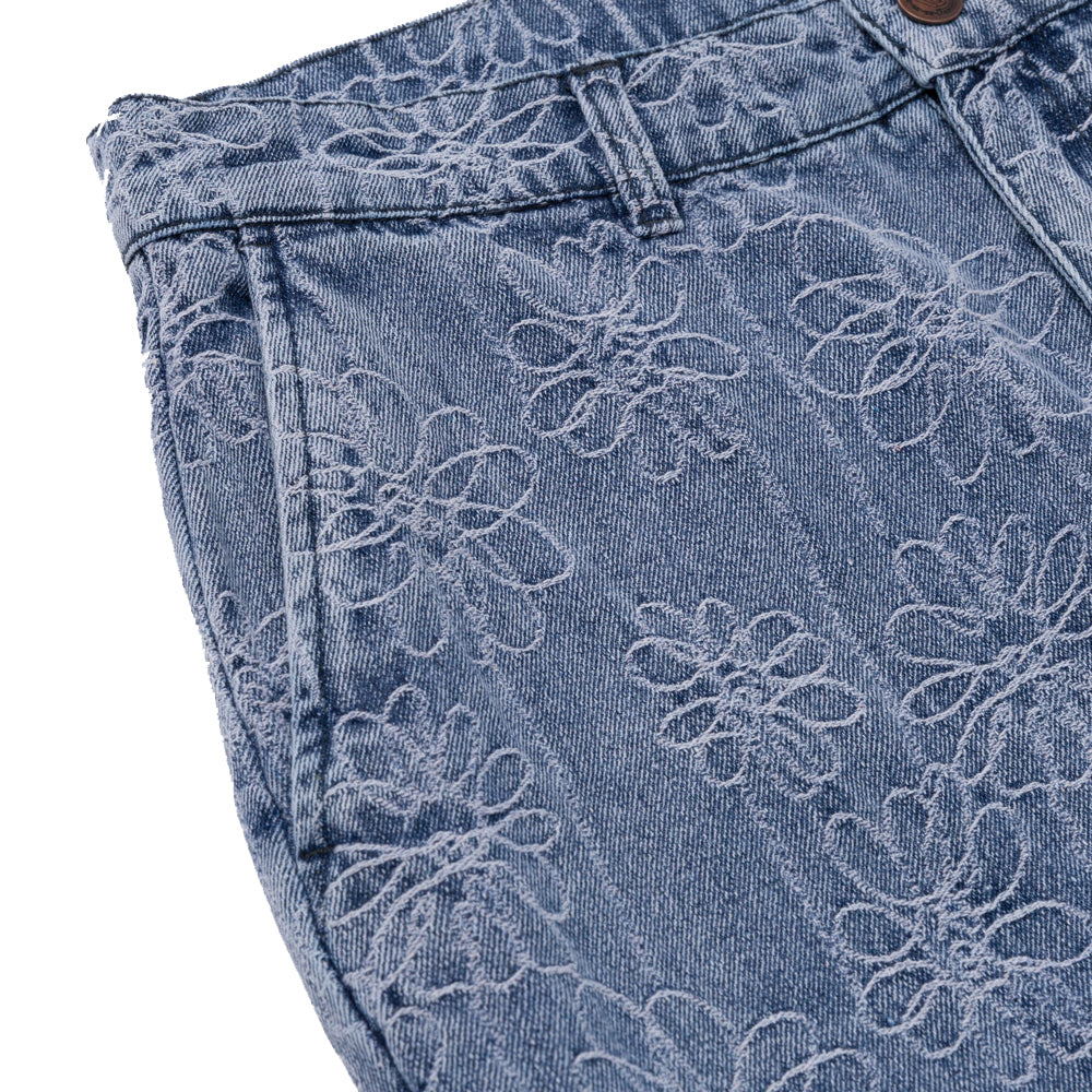 Flower Jacquard Pant