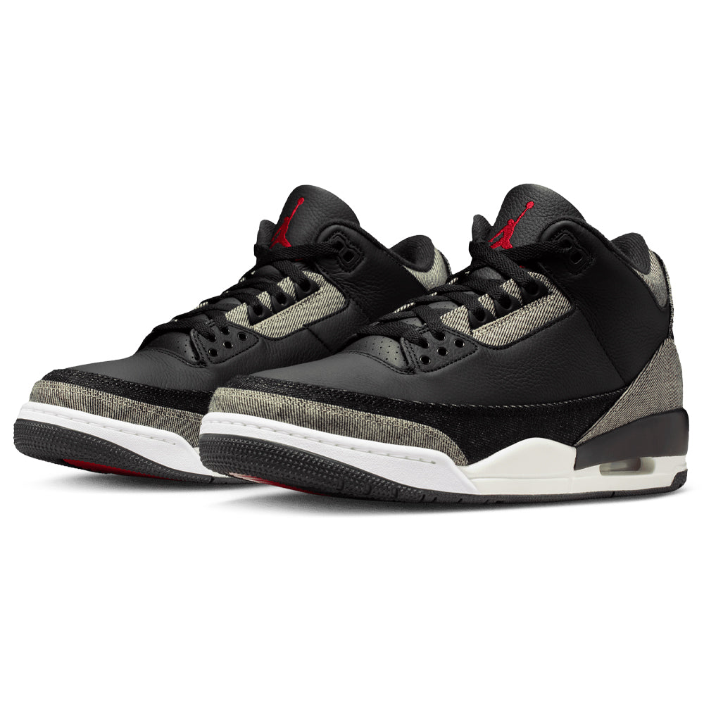 靴 Levi's x Air Jordan 3 Retro Black Air Jordan 3 x Levi's® 