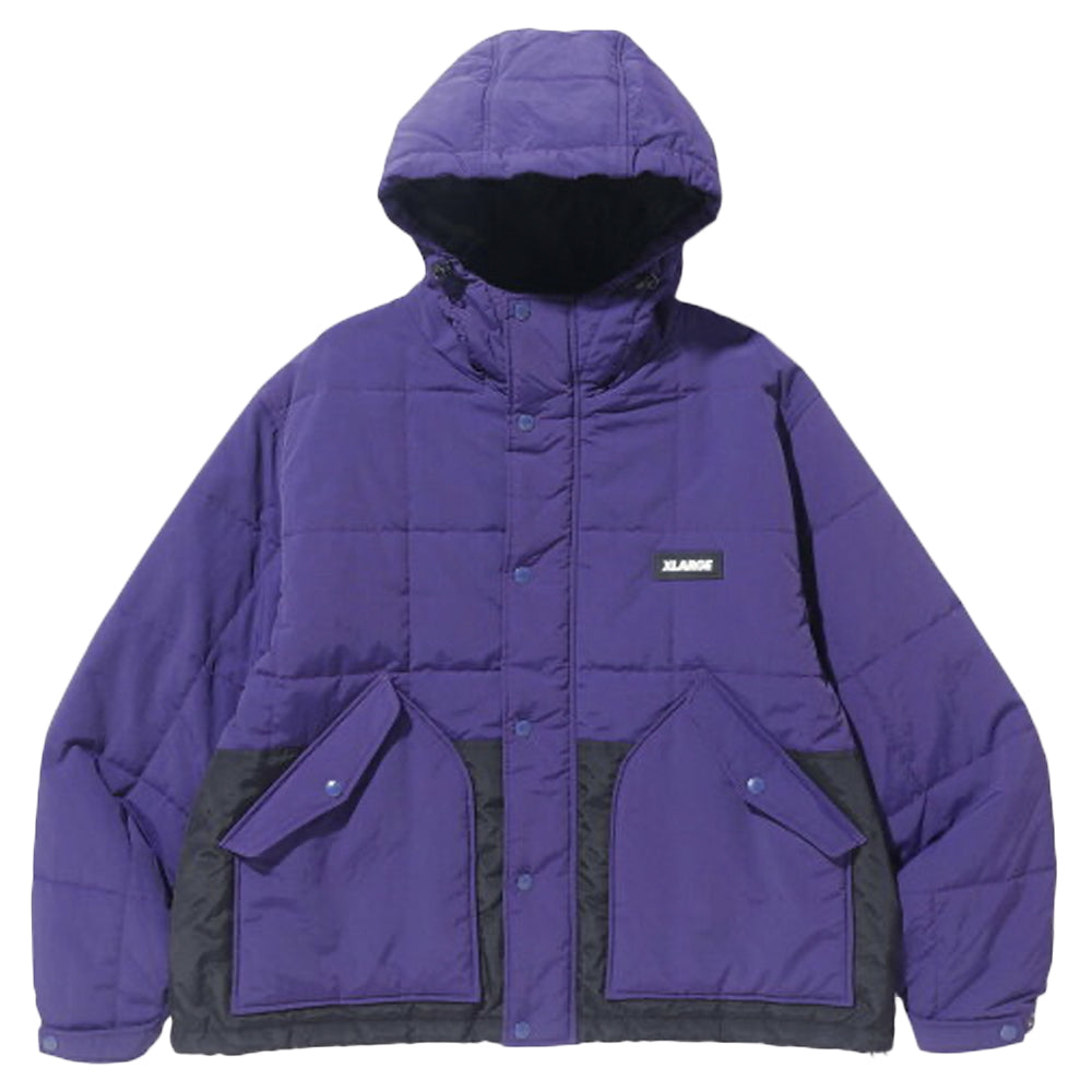 XLARGE PANELED NYLON HOODED JACKET