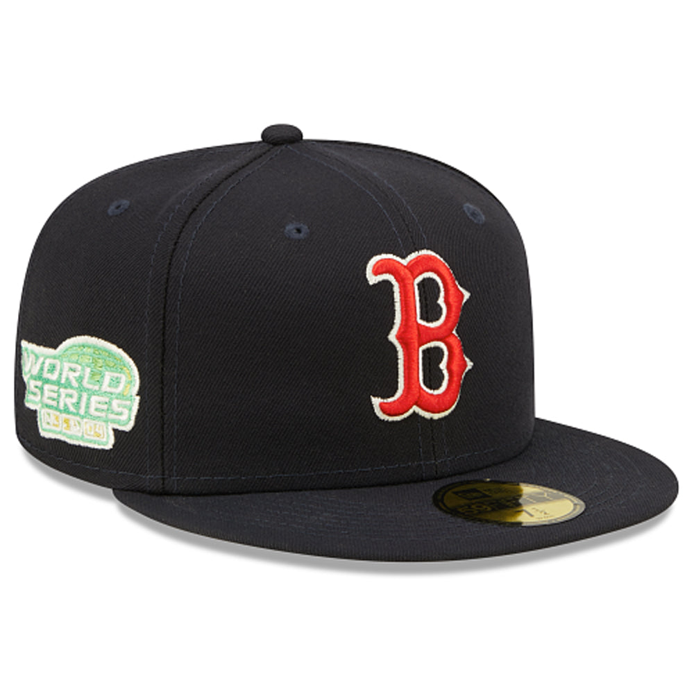 New Era 59Fifty Boston Red Sox World Series Black / Red Fitted