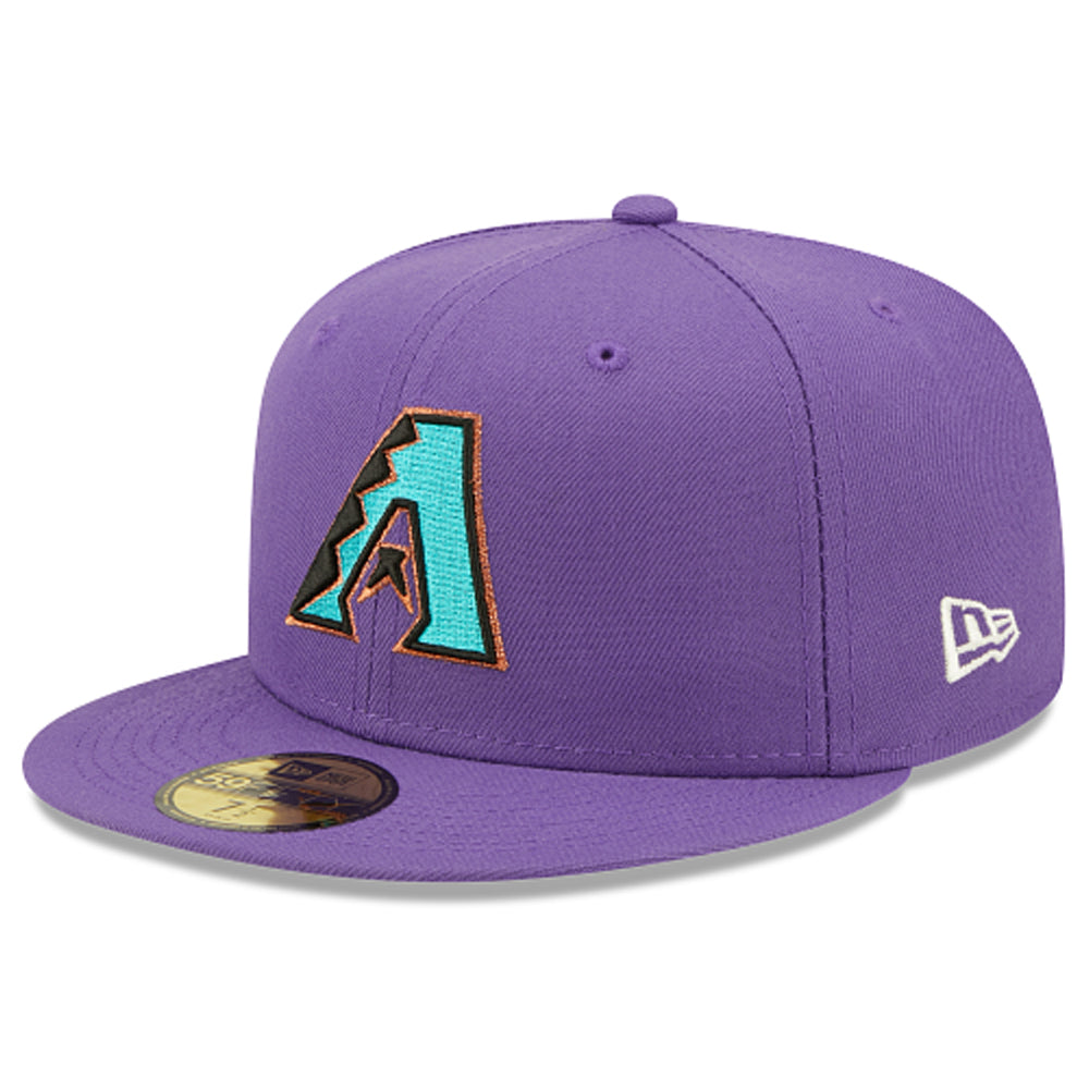 Arizona Diamondbacks New Era Purple Citrus Pop Side Patch 59FIFTY Fitted Hat, 7 1/2 / Purple