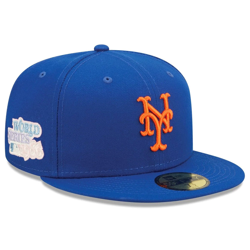 New Era 59FIFTY MLB New York Mets Pop Sweat Fitted Hat 7 3/4
