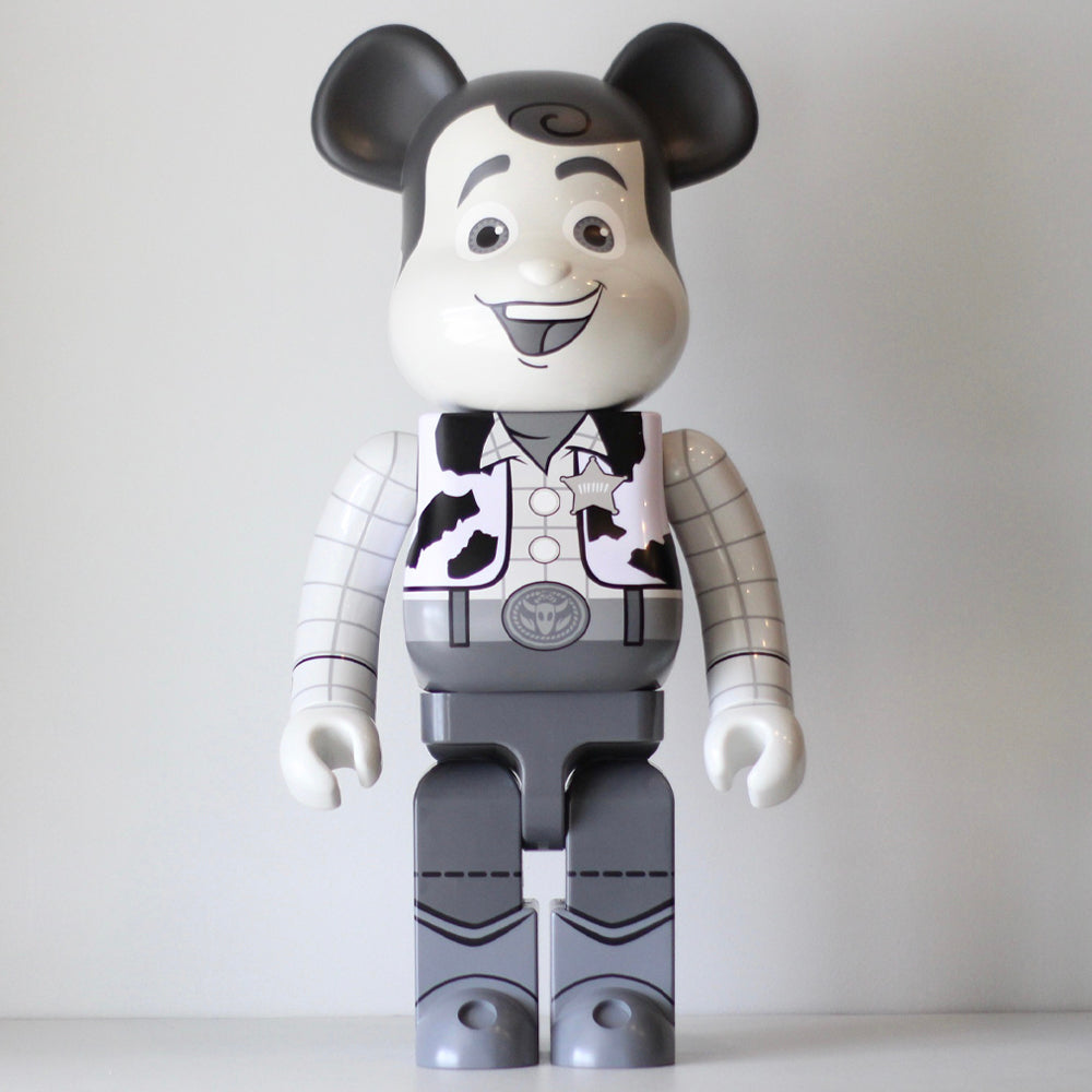 BE＠RBRICK WOODY B&W Ver. 1000％ トイストーリー-