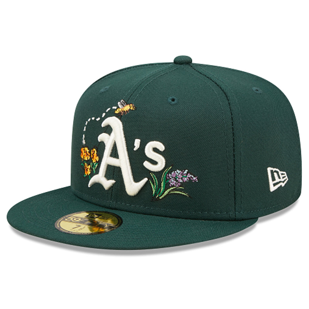 Oakland Athletics Watercolor Floral 59FIFTY Fitted