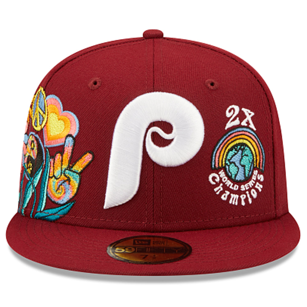 New Era Fitted Philadelphia Phillies Letterman World Series