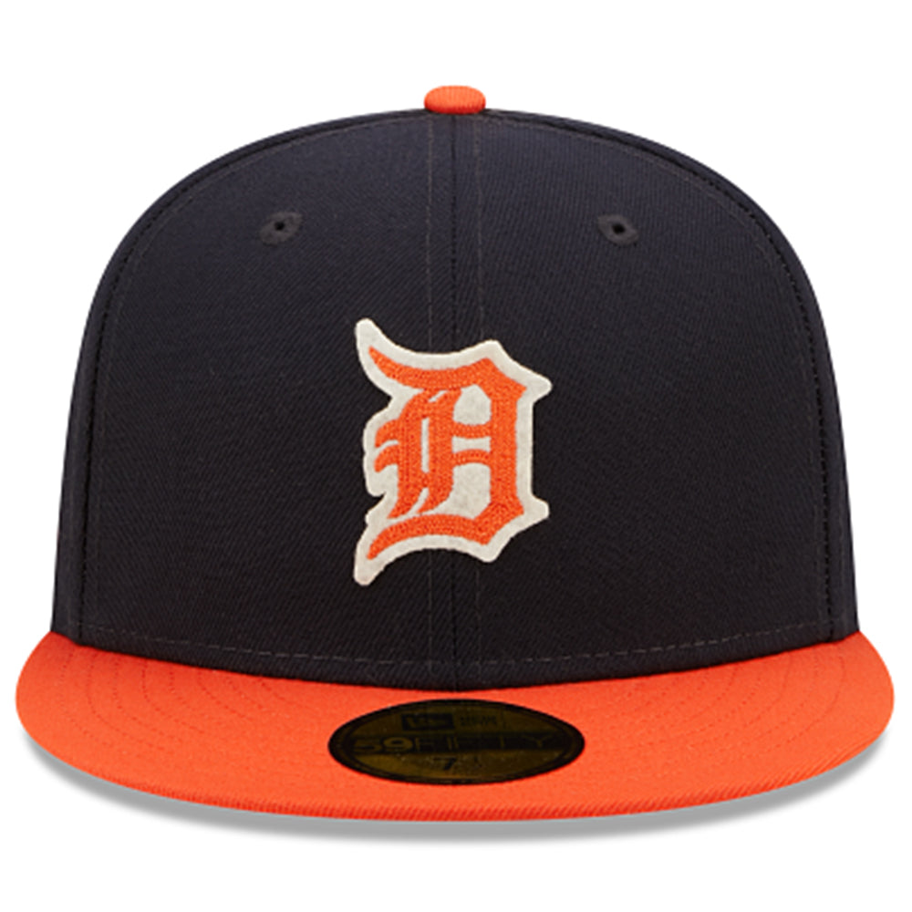 Navy Blue Mesh Detroit Tigers New Era 59FIFTY Fitted 71/4