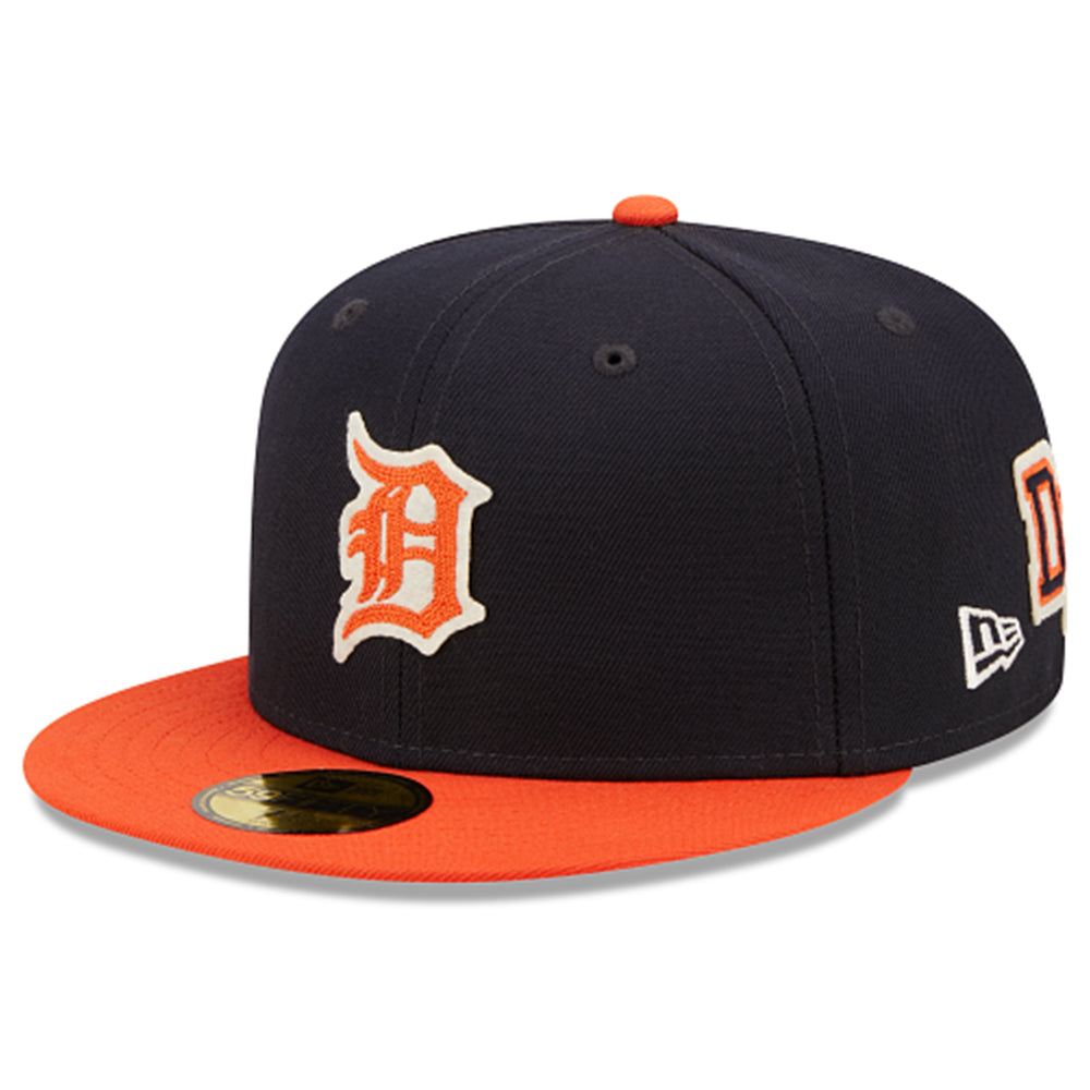 Shop New Era 59Fifty Detroit Tigers Letterman Fitted Hat 60296429