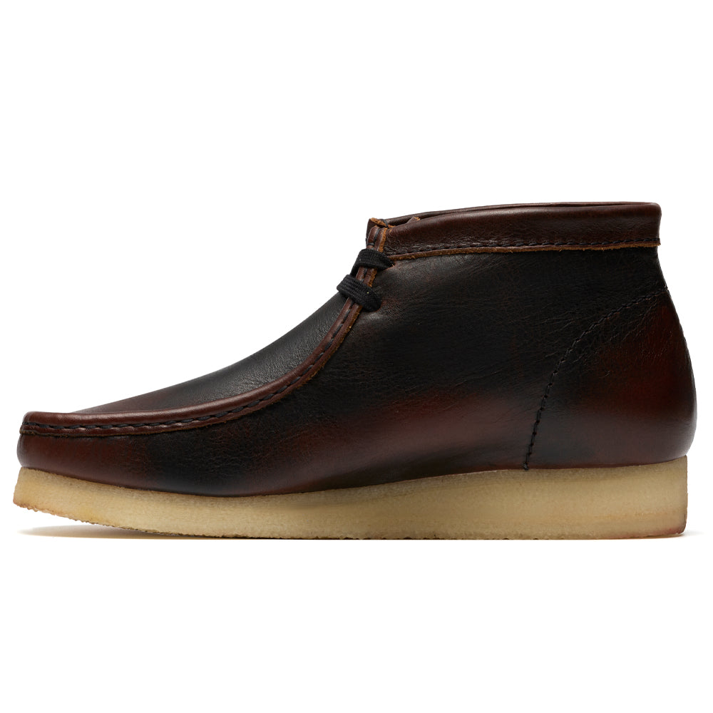 Wallabee Boot Dark Tan Combi