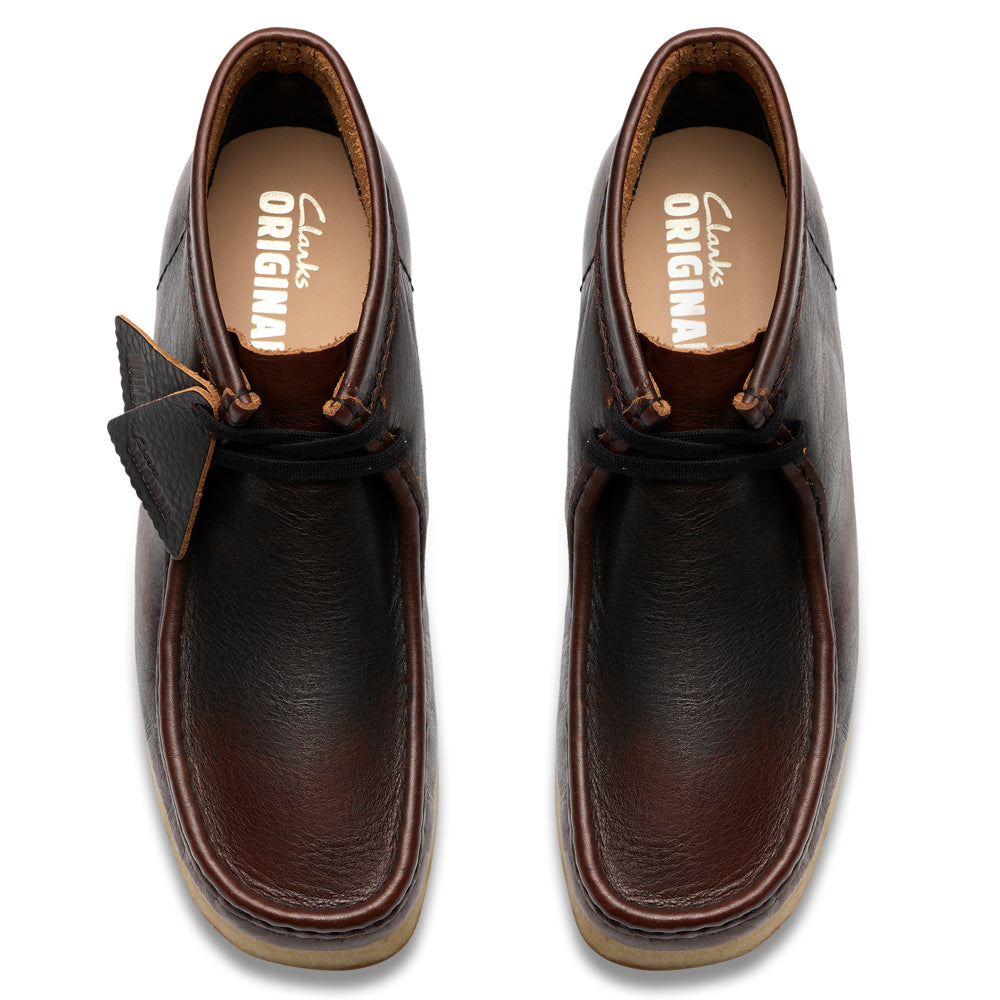 Wallabee Boot Dark Tan Combi
