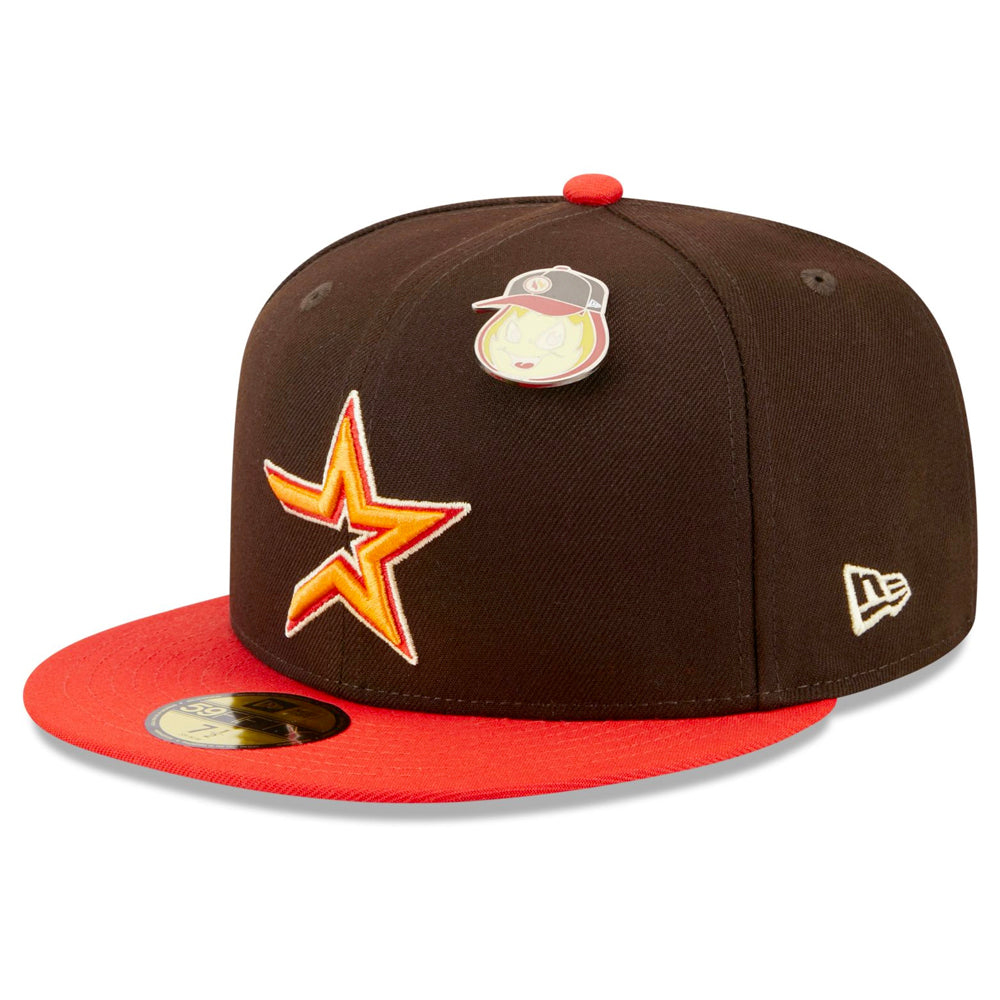 Houston Astros The Elements Pin 5950 Fitted Hat
