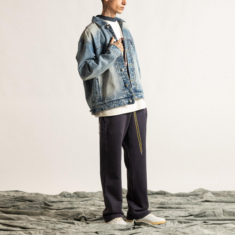 Embossed Denim Jacket | Shop Foster eCommerce