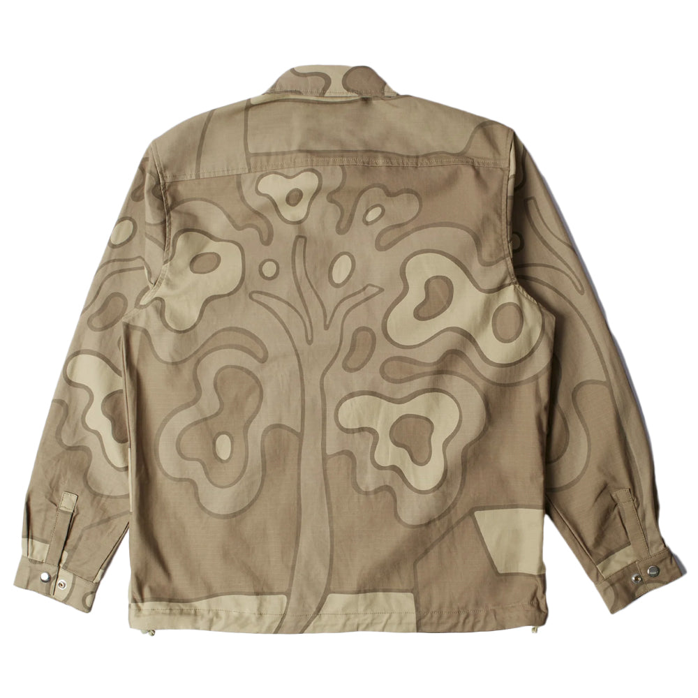 Fruit Tree Camo Shirt Jacket