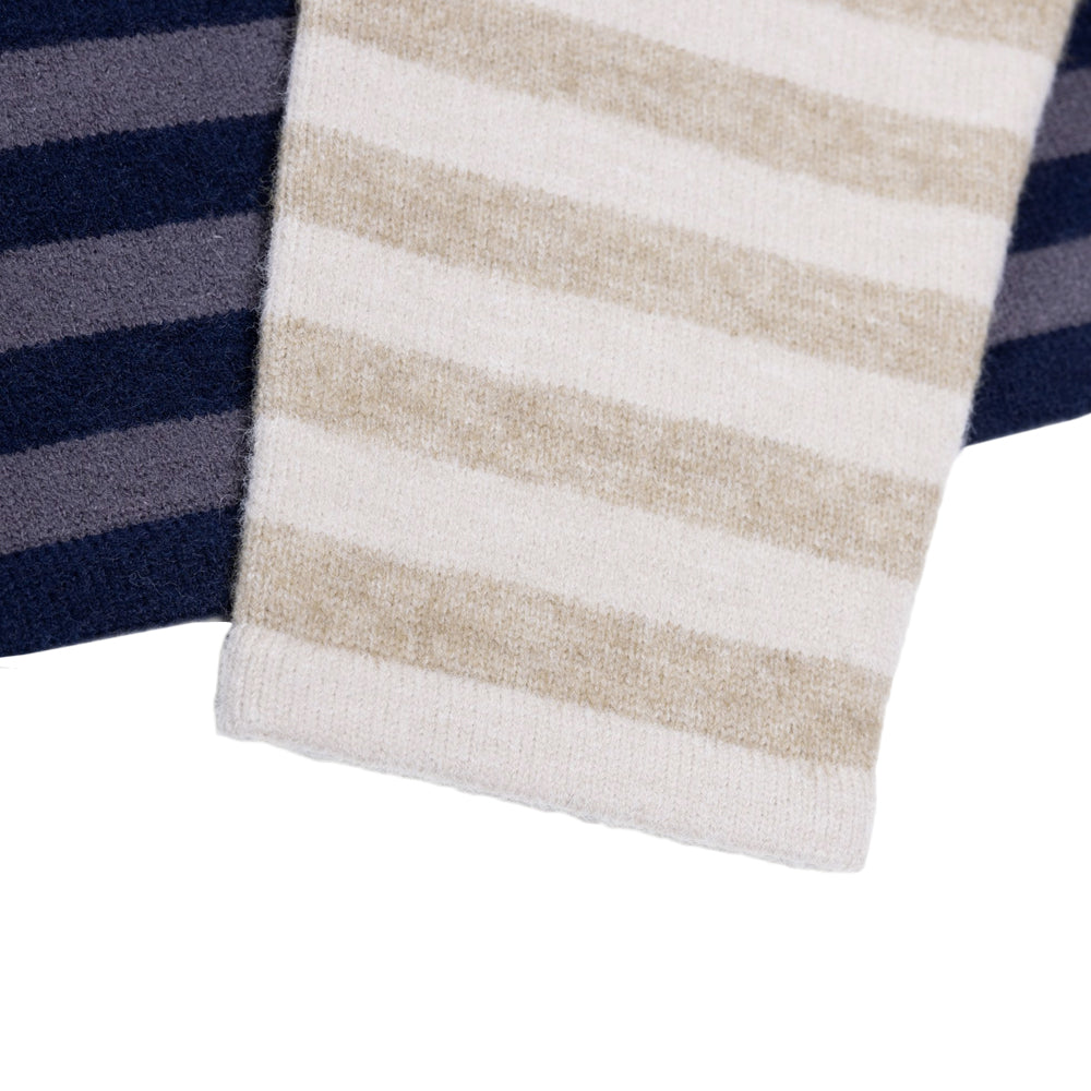 Multi Stripe Crewneck