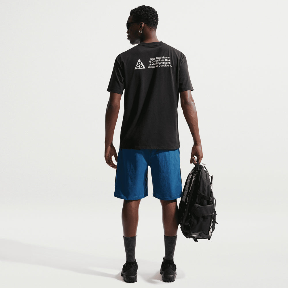nike acg all conditions gear Nike ACG Smith Summit Blue Cargo Shorts XL