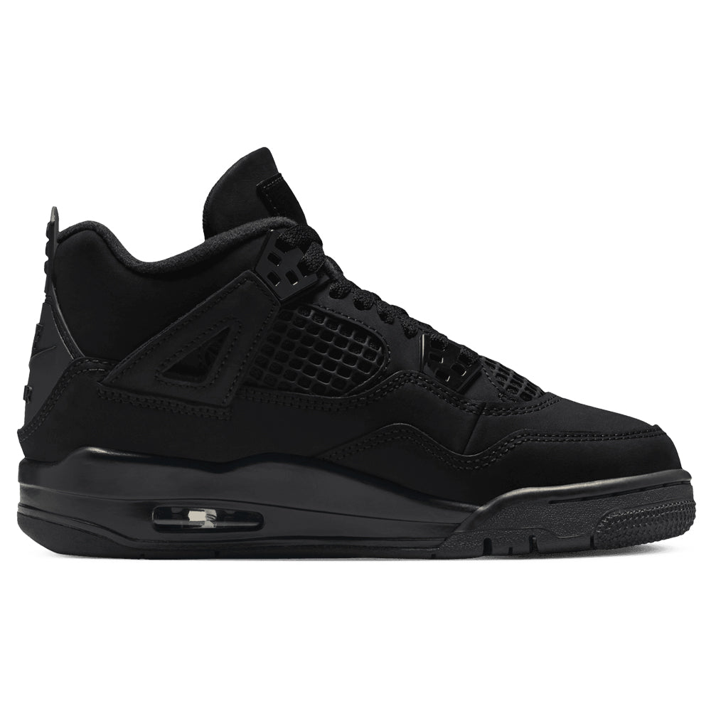 Air Jordan 4 Retro (GS) Kids "Black Cat"
