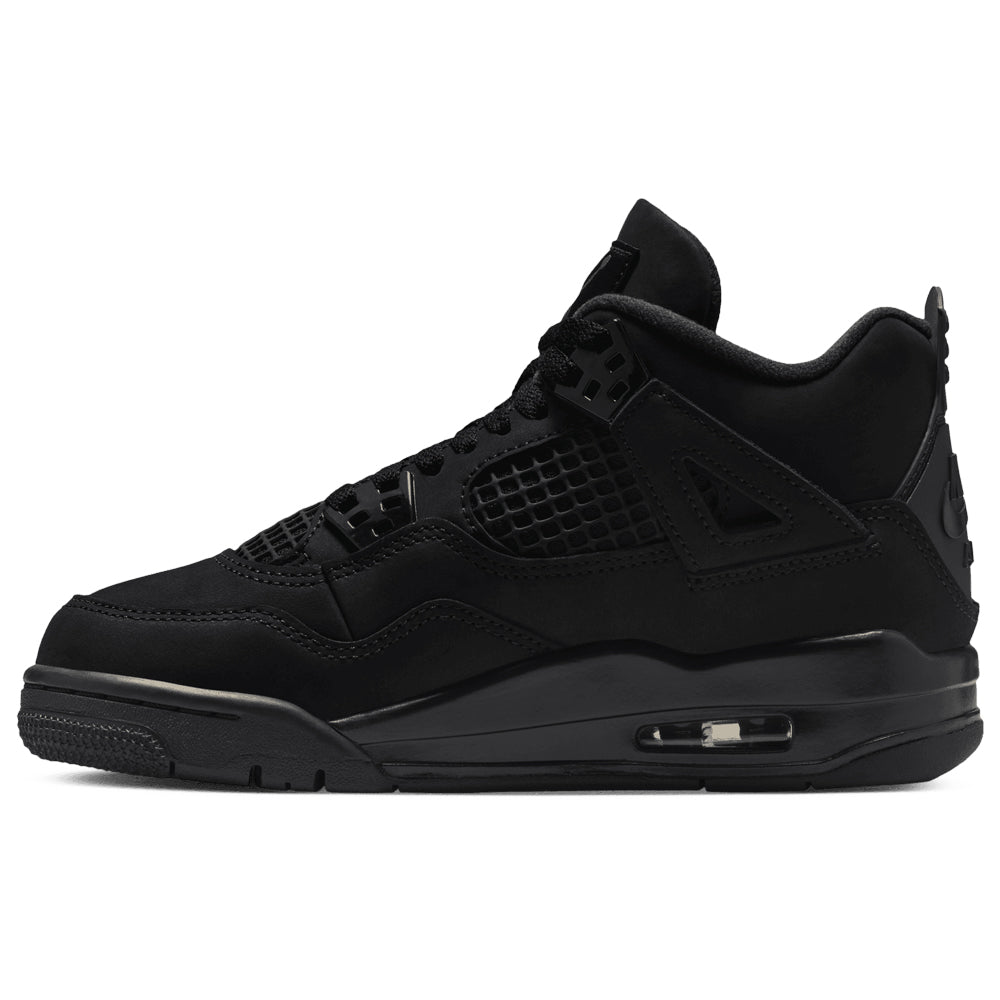 Air Jordan 4 Retro (GS) Kids "Black Cat"
