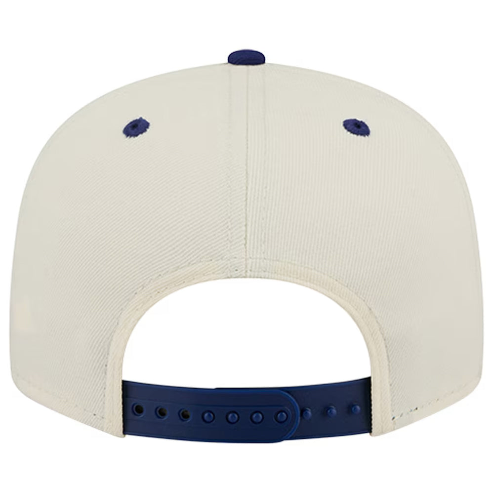 Texas Rangers New Era Cream Mascot Pin 9FIFTY Snapback Hat