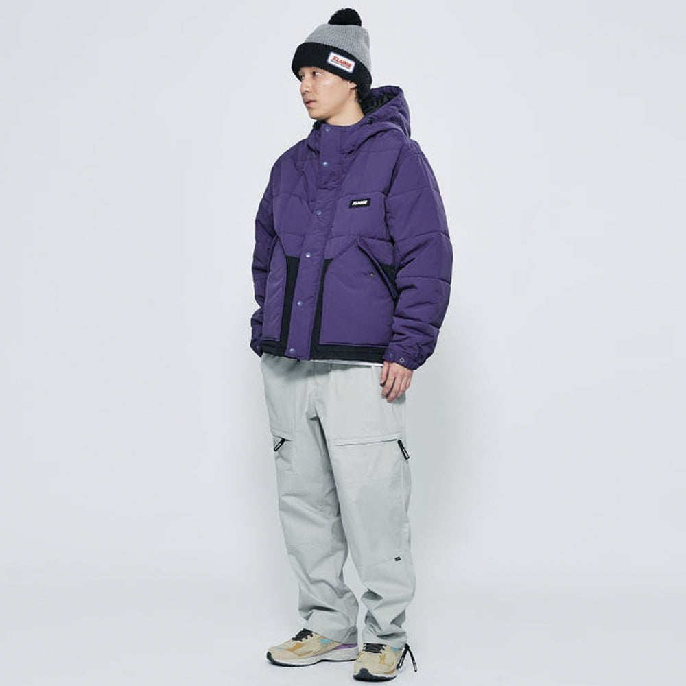 Paneled Nylon Hooded Jacket | Shop Foster eCommerce