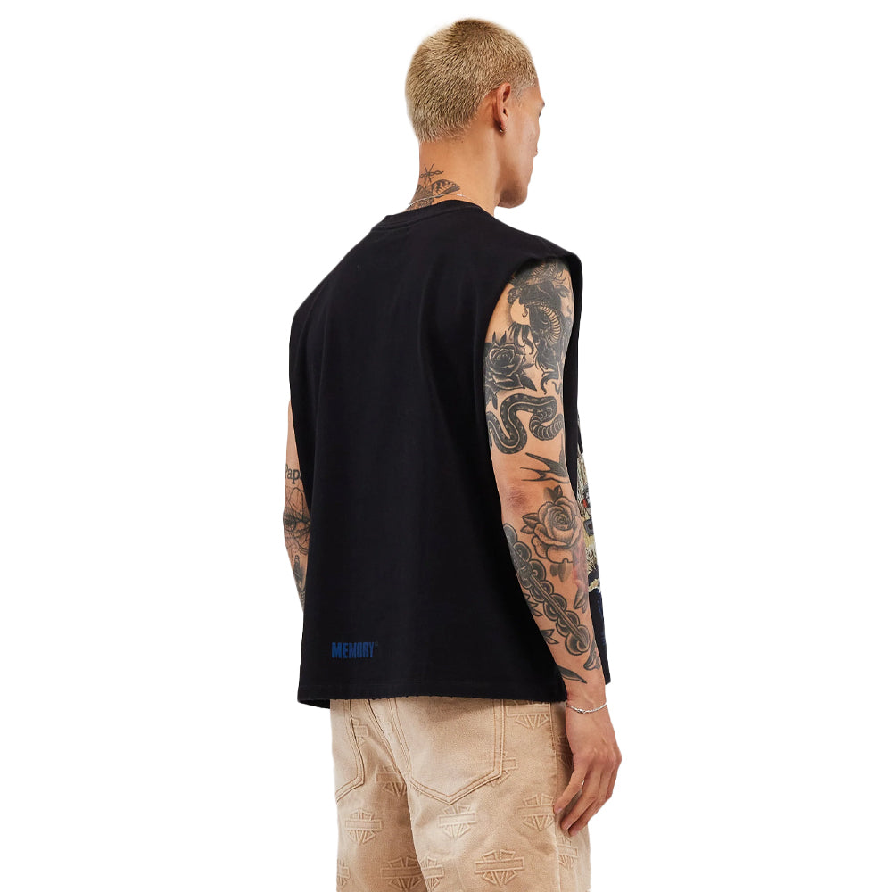 Desert Scene Sleveless Crop T-Shirt