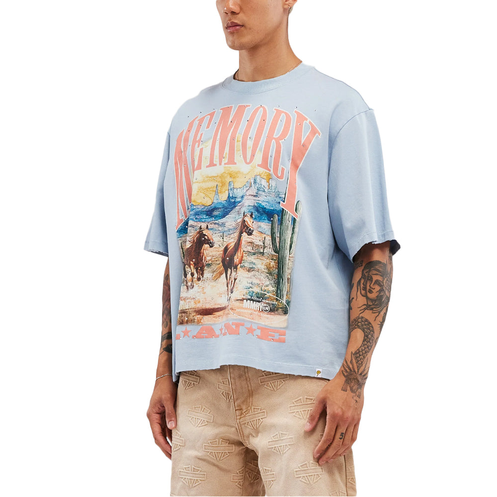 Wild Horses Crop T-Shirt