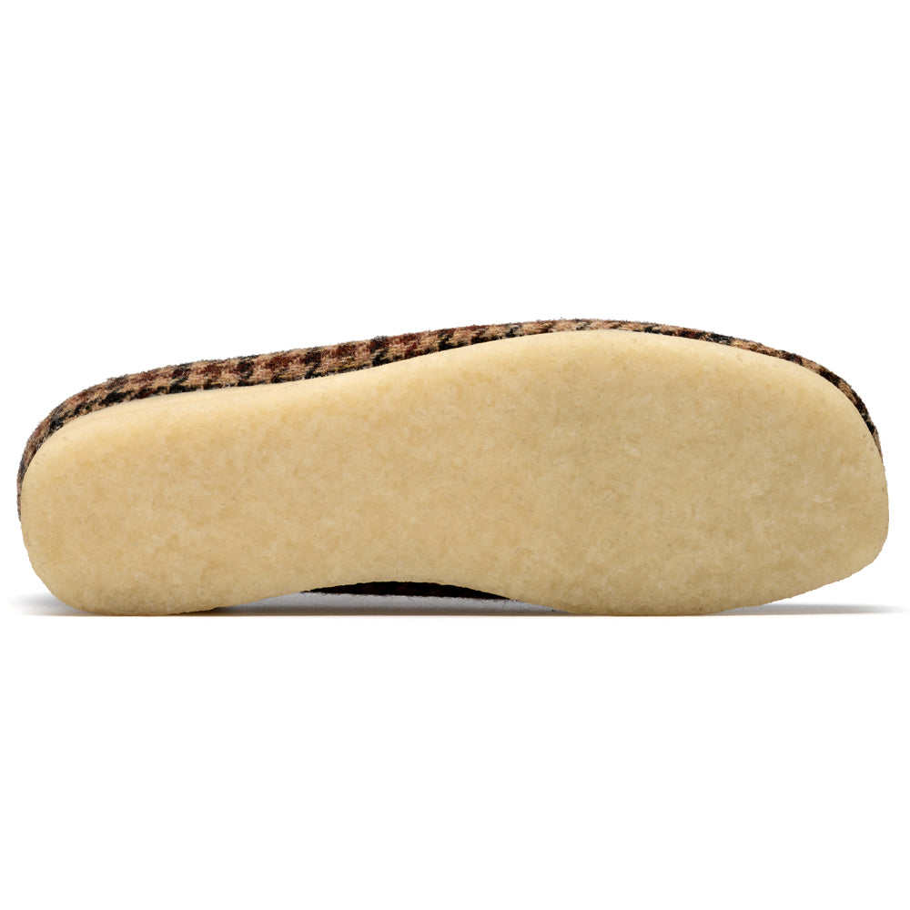 Clarks Wallabee Brown Tweed Comb | Shop Foster