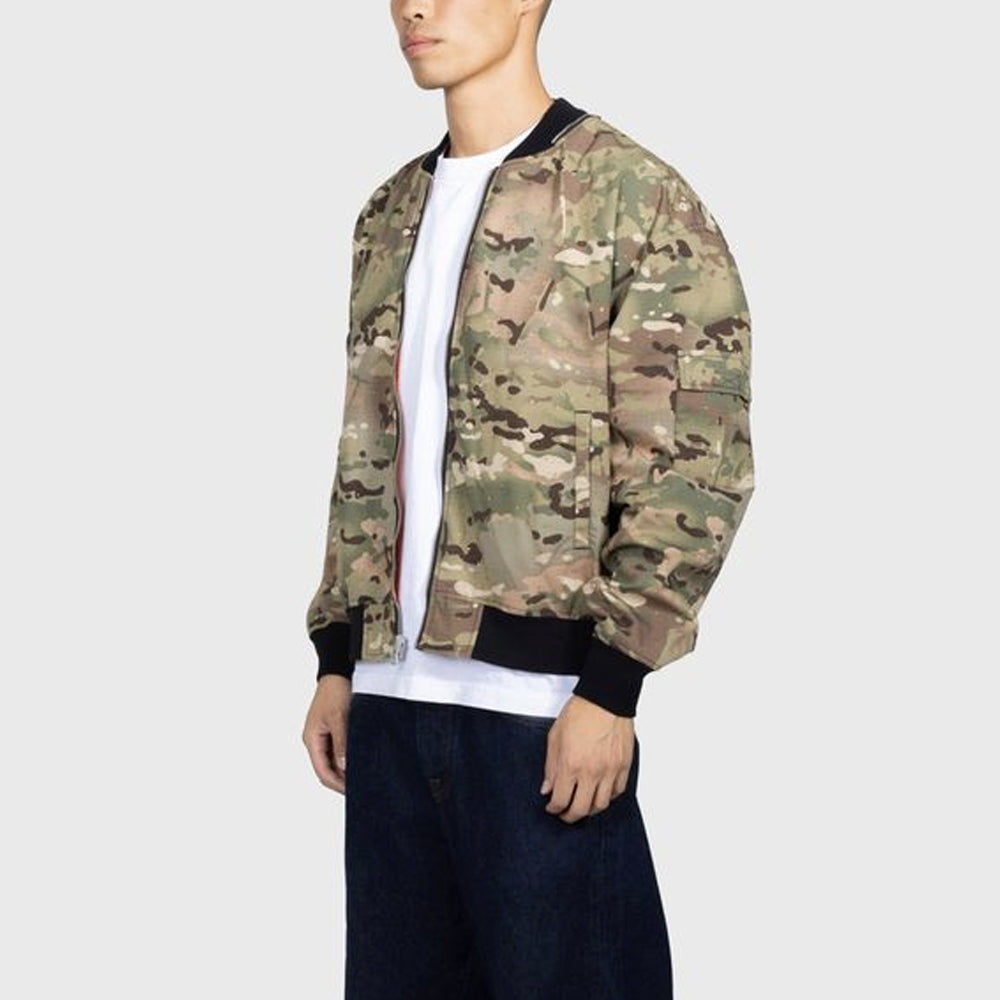 Gem Camo Bomber