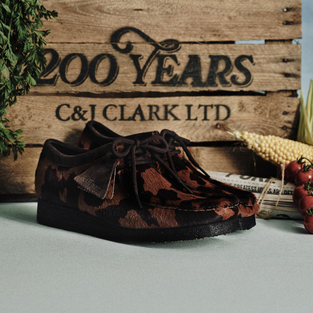 Wallabee Brown Cow Print