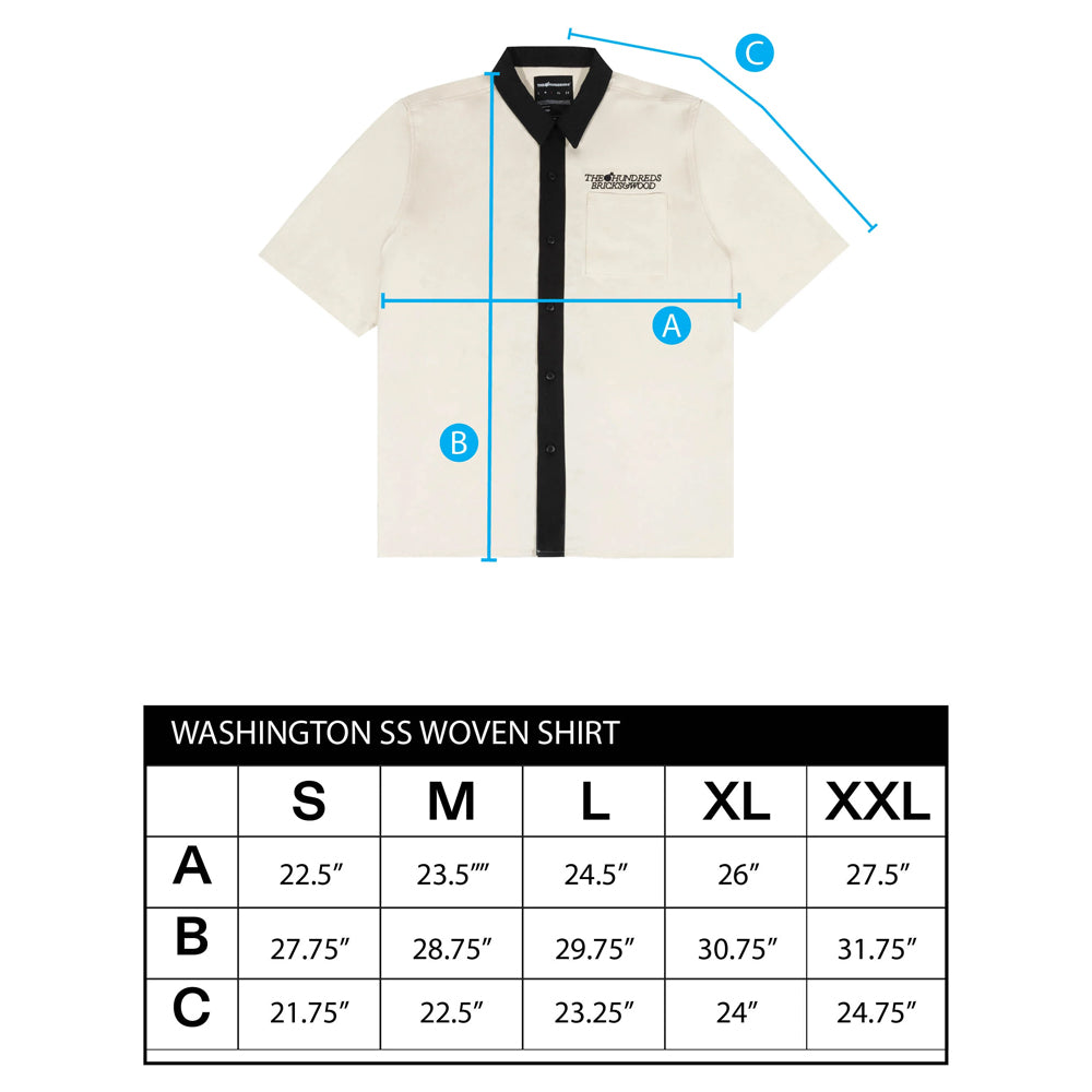The Hundreds x Bricks n Woods Washington Woven Shirt