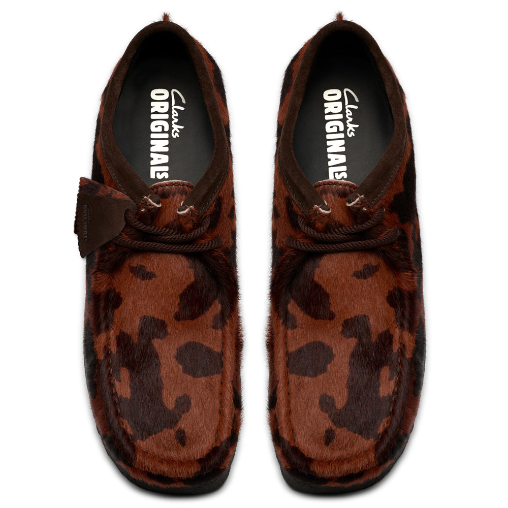 Wallabee Brown Cow Print