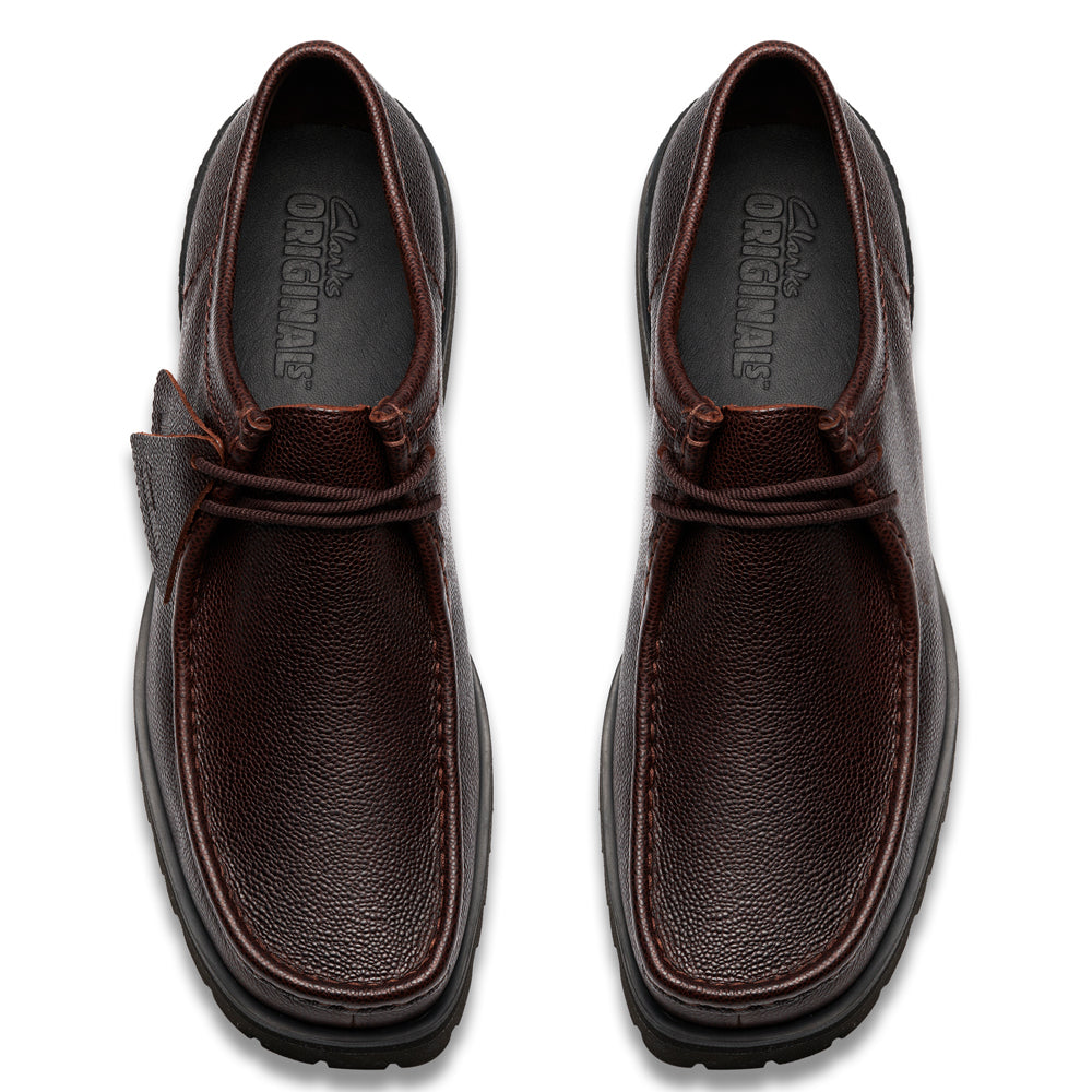 Clarks Walla Yukoner Brown Scotch Grain | Shop Foster eCommerce
