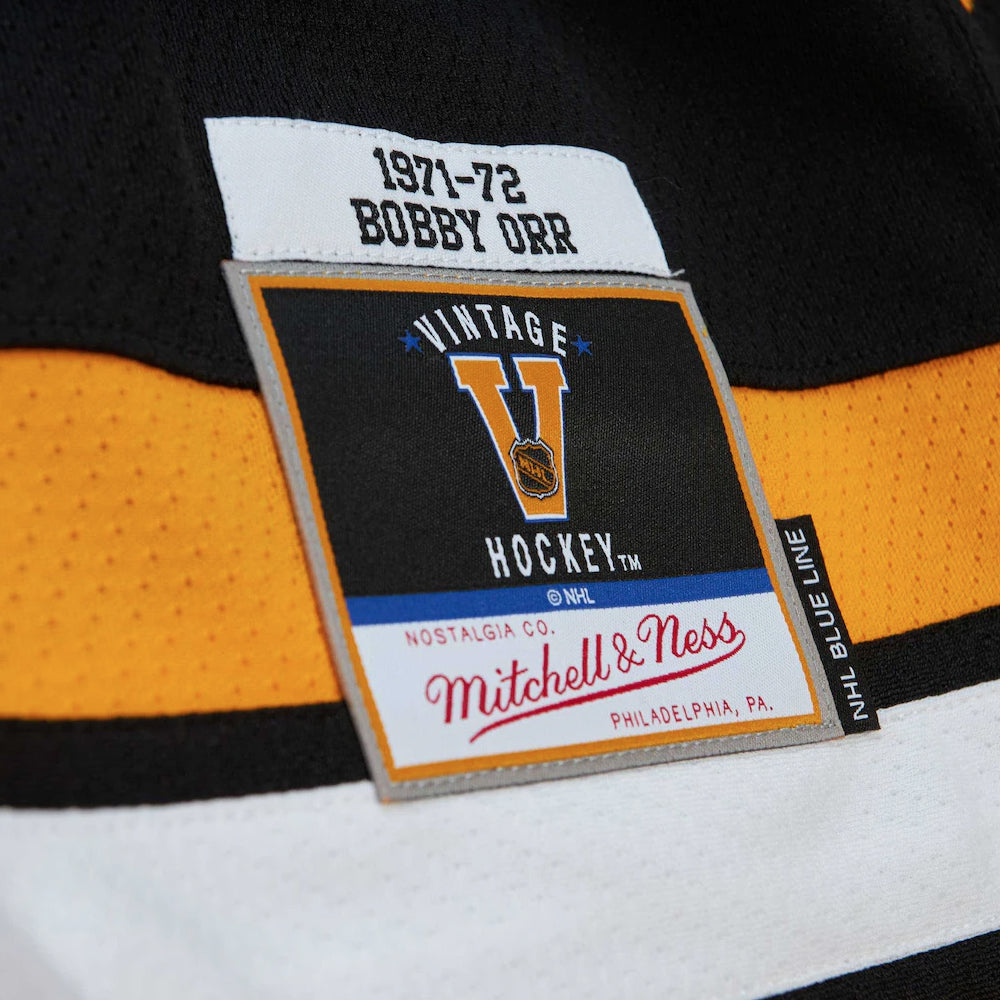 Boston Bruins Bobby Orr 1971/72 Blue Line Player Jersey