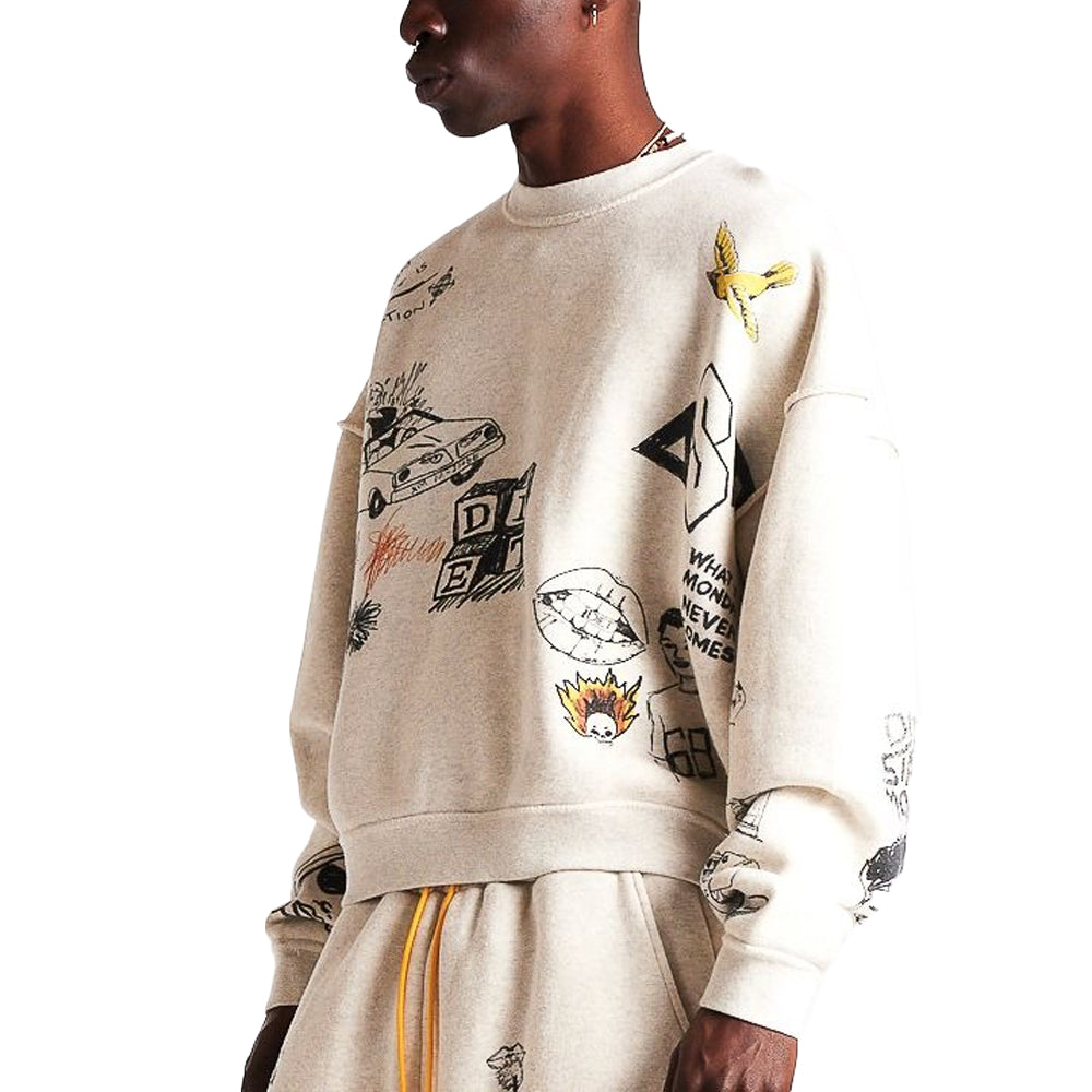 Doodle Crewneck Sweatshirt