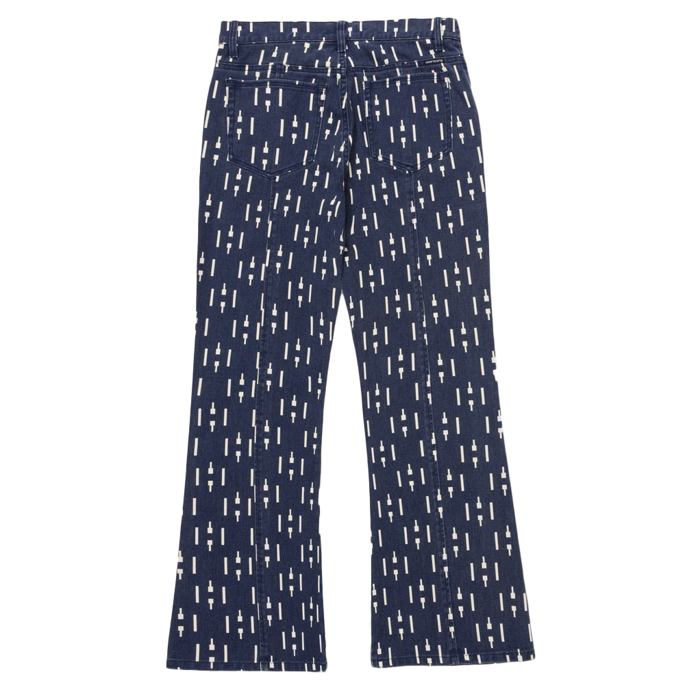 Denim Riding Flare Pant