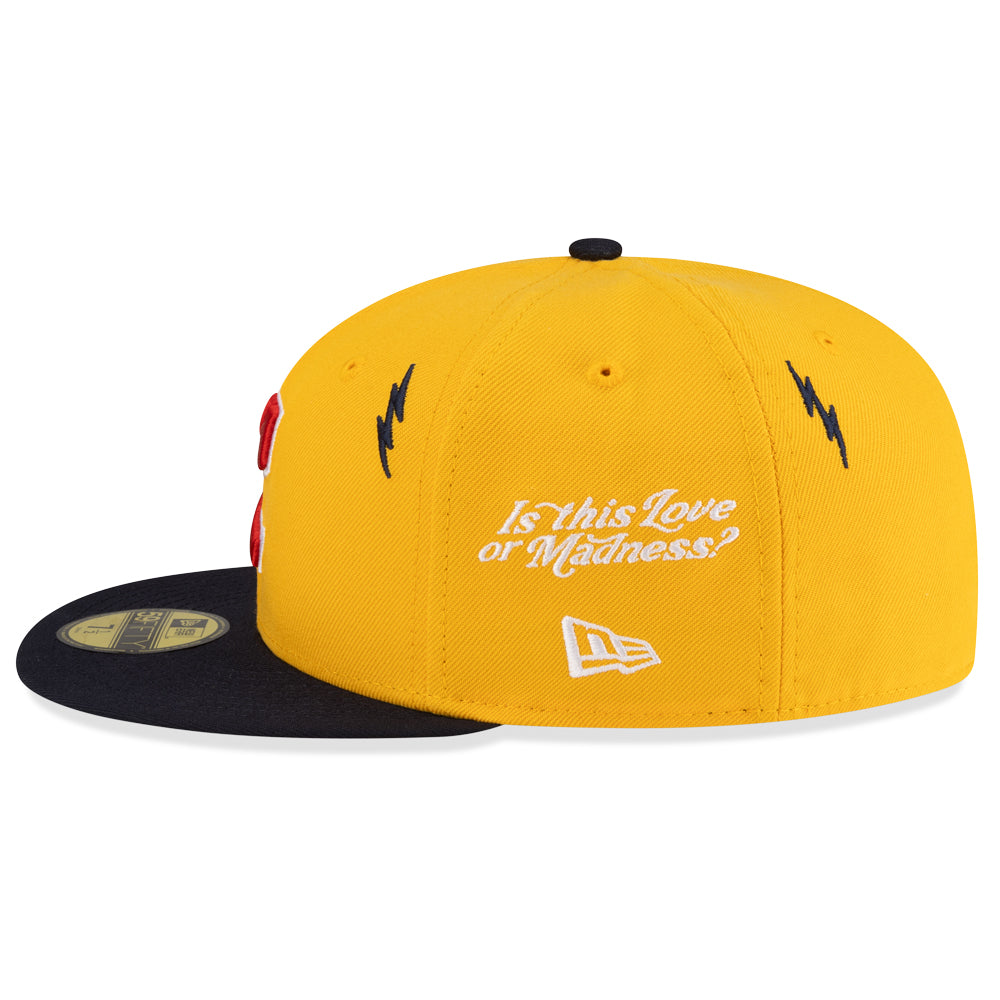 Cleveland Indians Lightning Bolt 5950 Fitted Hat