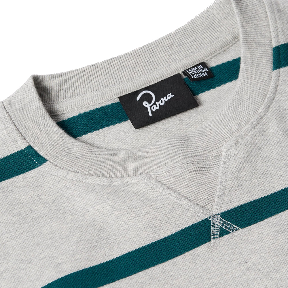 Pristine Striper Crewneck