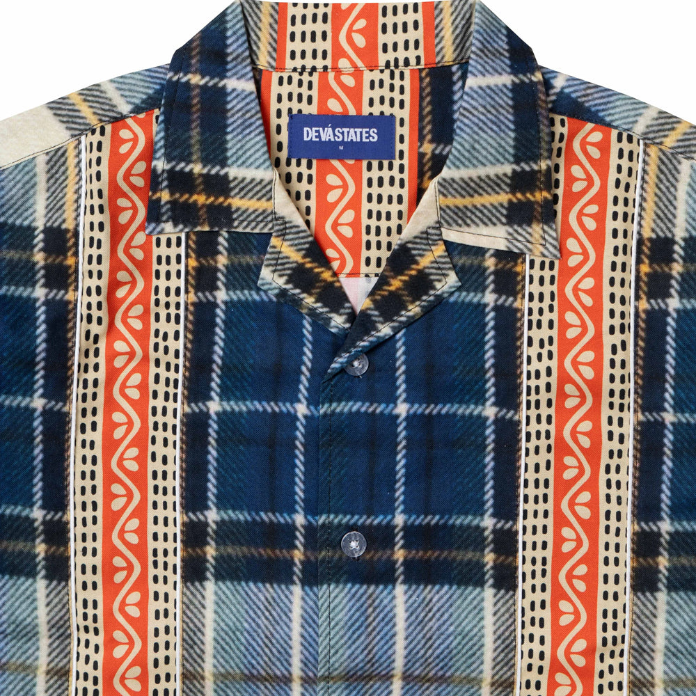 Ikat Long Sleeve Printed Souvenir Shirt