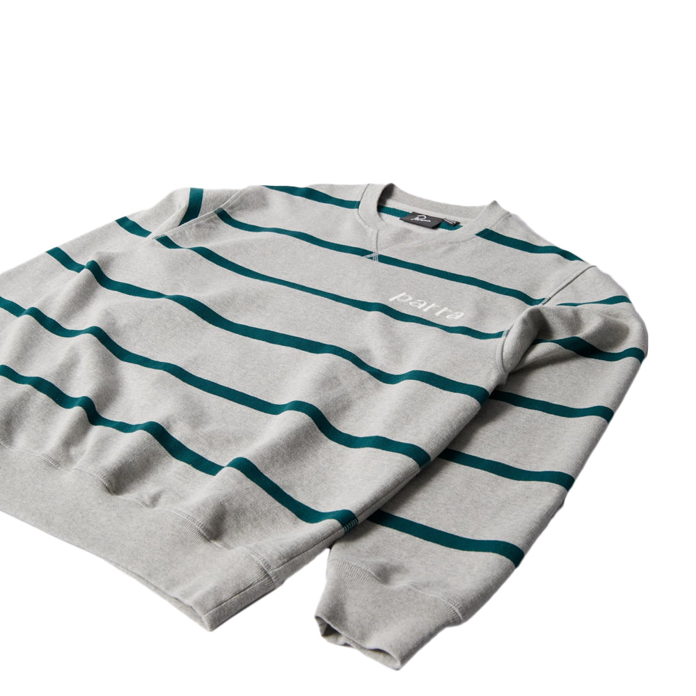 Pristine Striper Crewneck