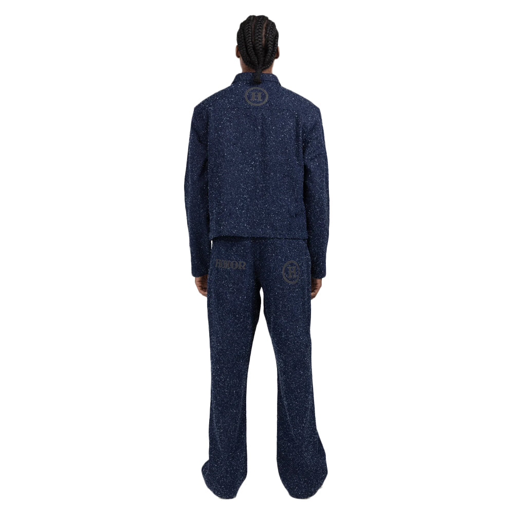 Nep Yarn Wide Leg Pant