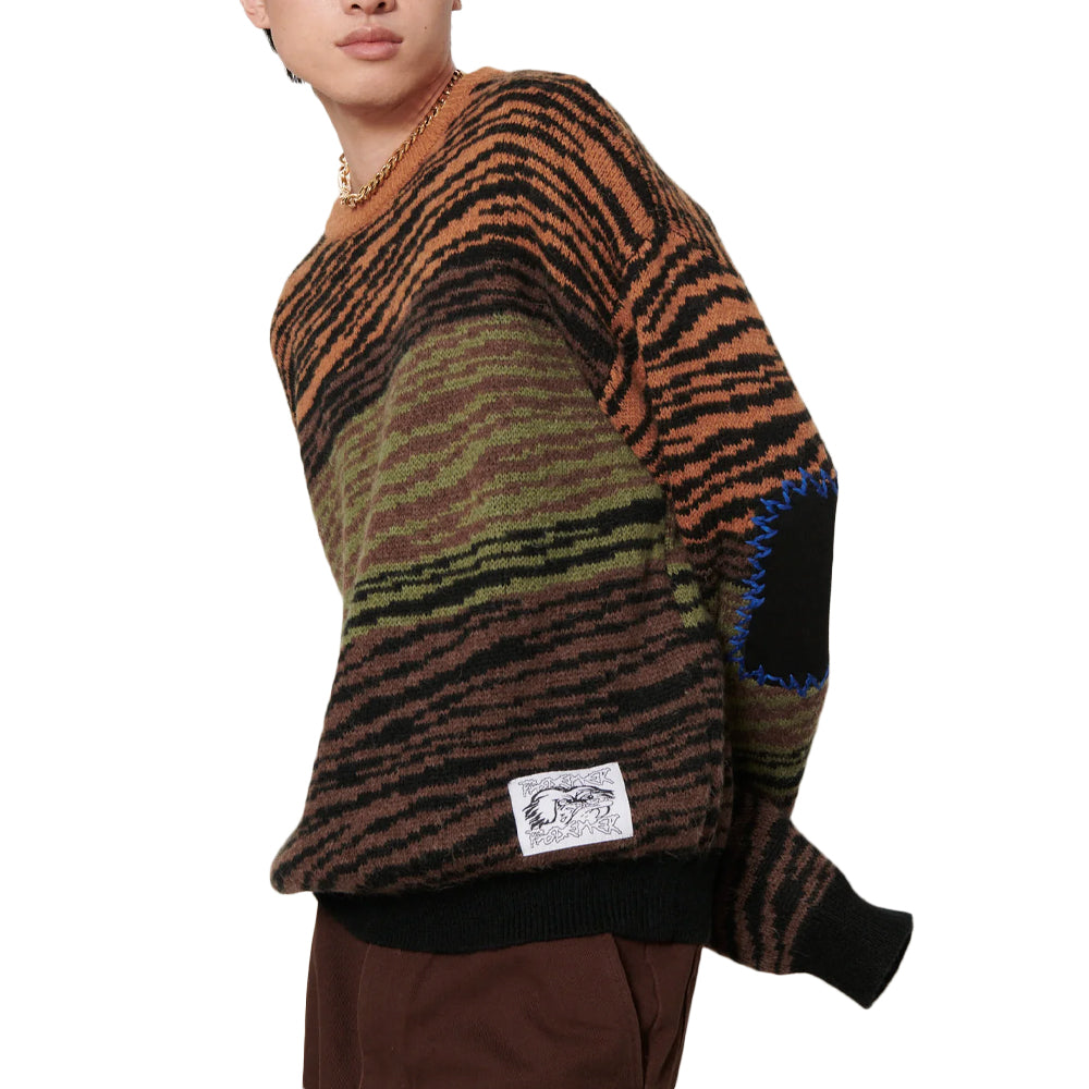 Zebra Crewneck Sweater