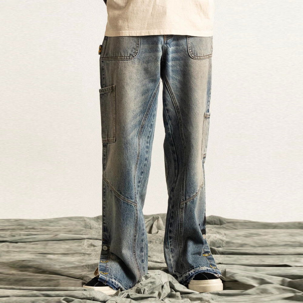 Denim Carpenter Pants