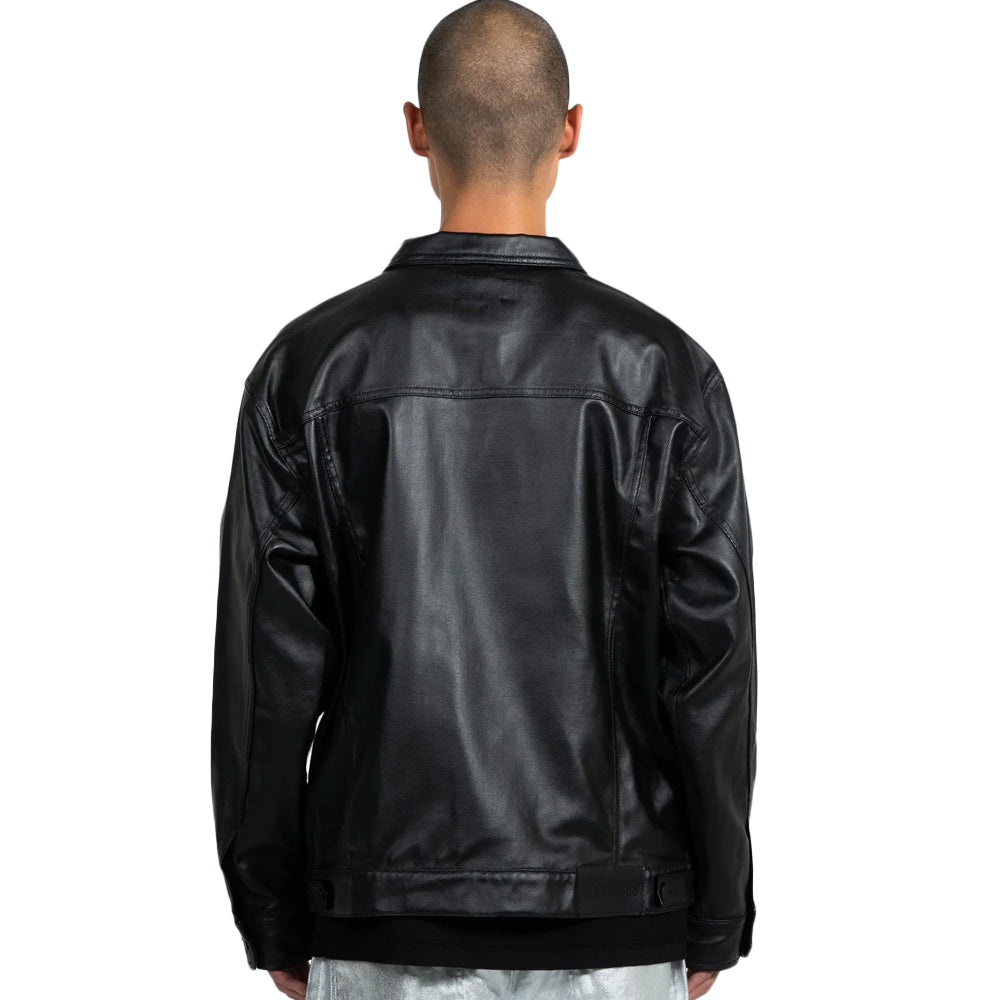 Latex Trucker Jacket