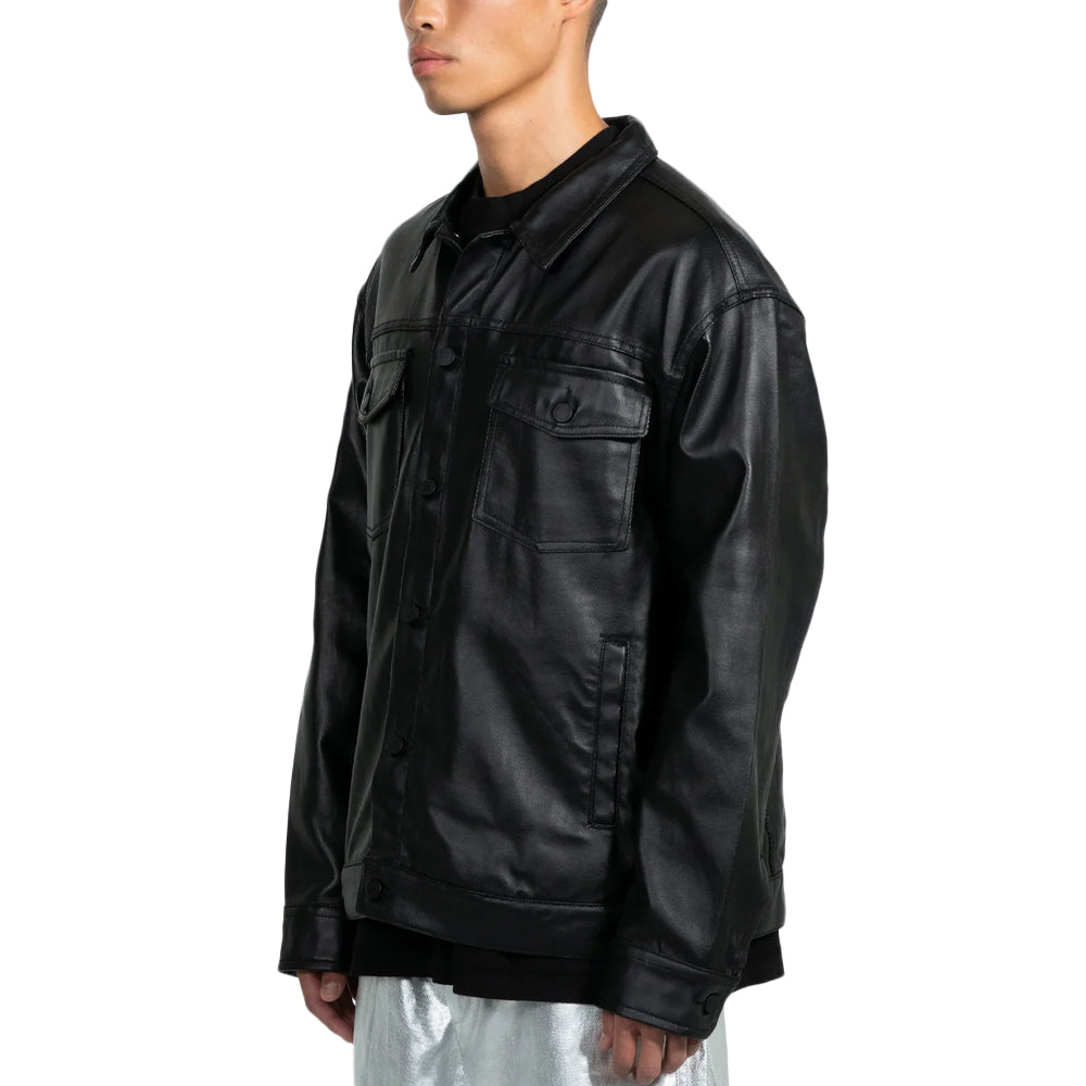 Latex Trucker Jacket