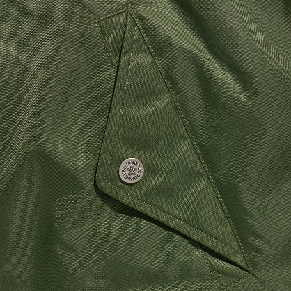 Contrast Flight Jacket