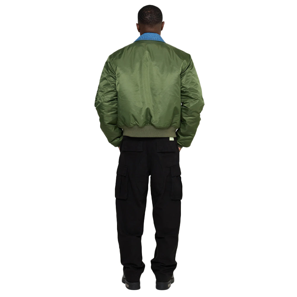 Contrast Flight Jacket