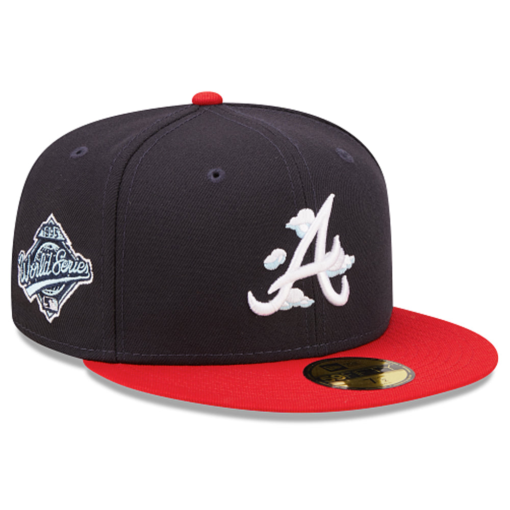 Atlanta Braves Comic Cloud 59FIFTY Fitted