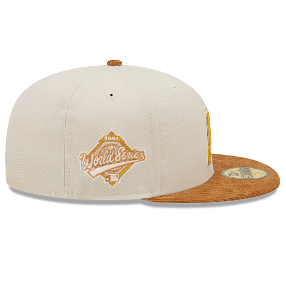 Miami Marlins Corduroy Visor 59FIFTY Fitted