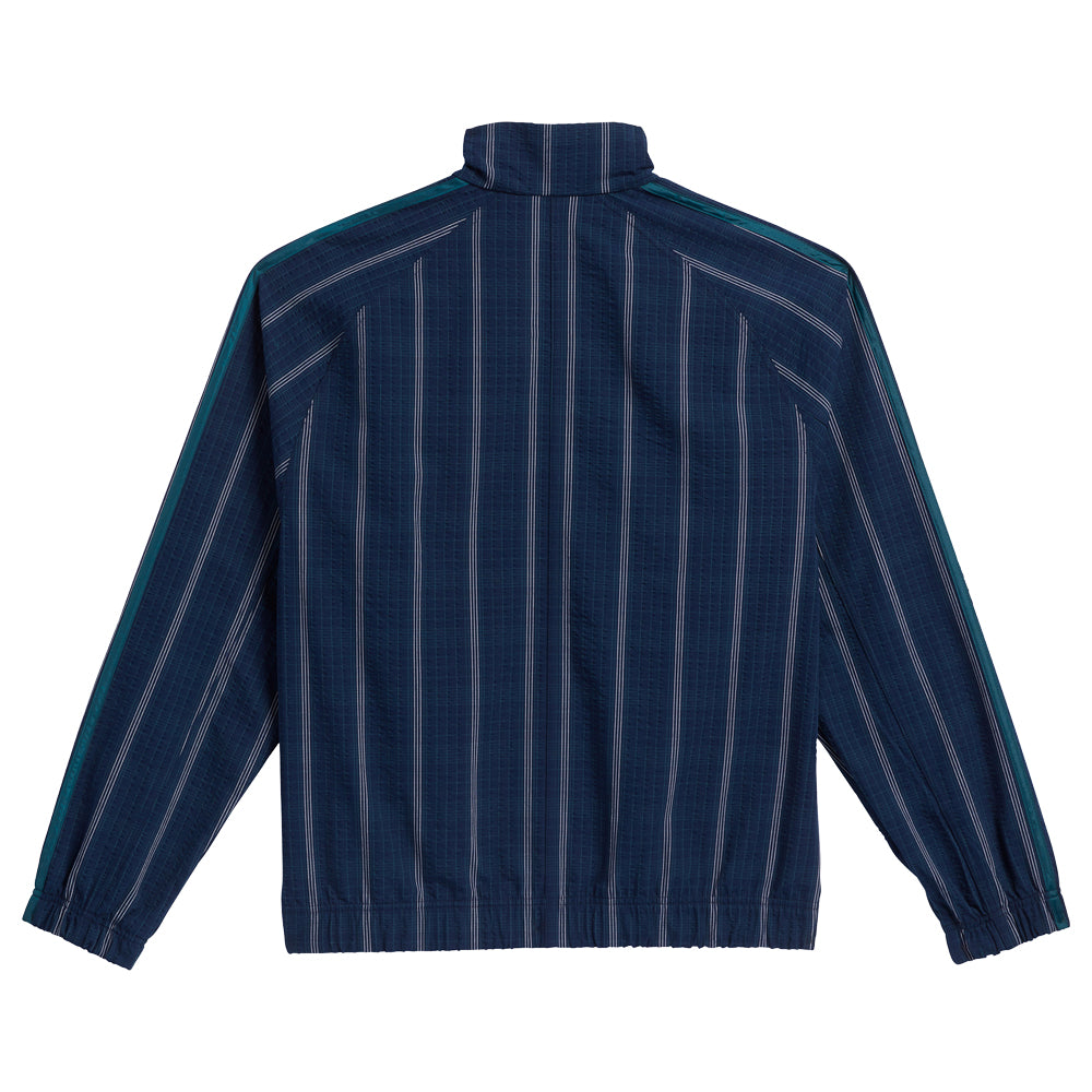 Adidas Originals Navy Sprt Seersucker Track Jacket