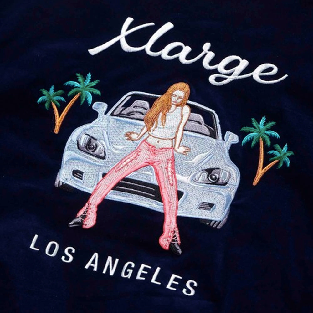 Reversible Flag Gal Souvenir Jacket