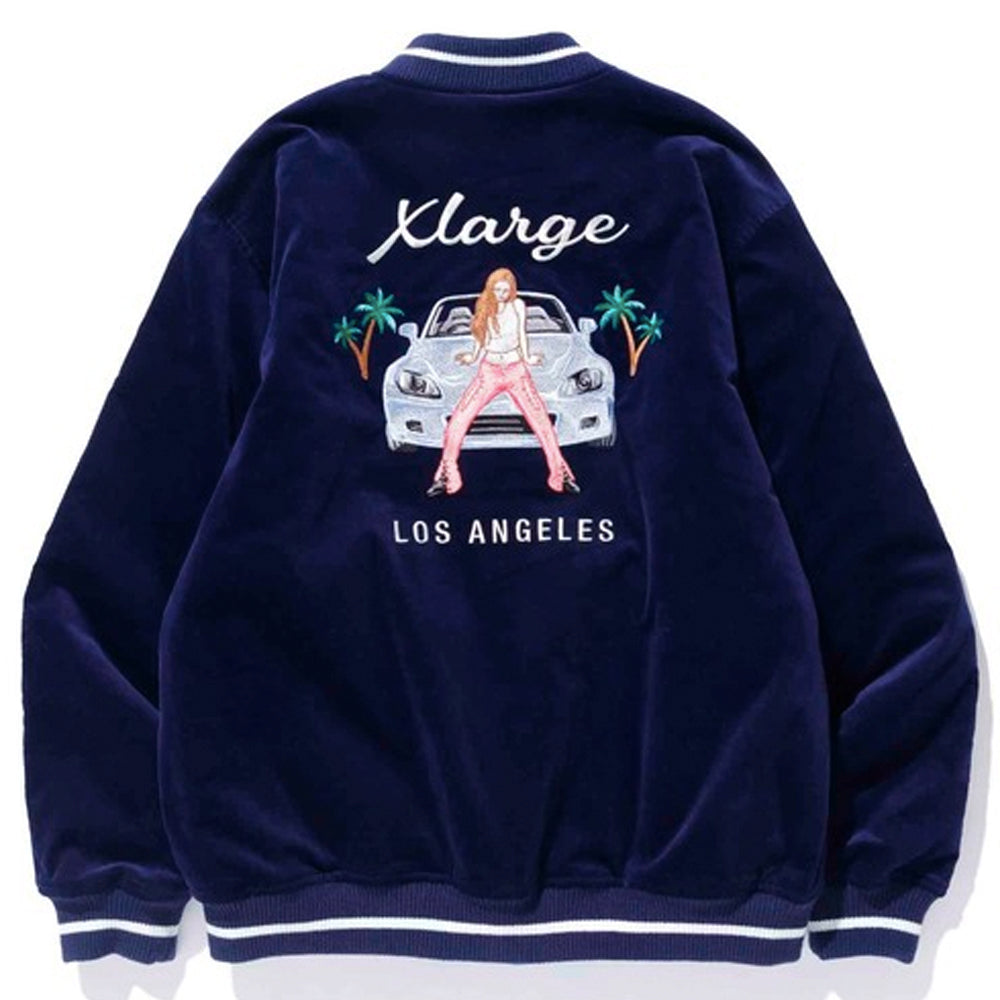 Reversible Flag Gal Souvenir Jacket